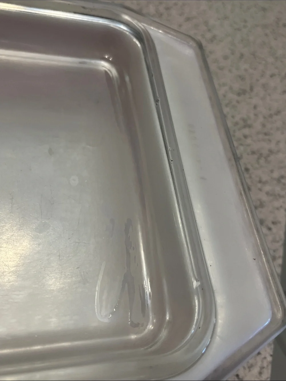 Pink Daisy Ceramic Baking Dish by Pyrex